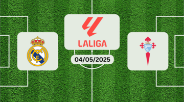 Real Madrid vs Celta Vigo 3:2 (04/05/2025)